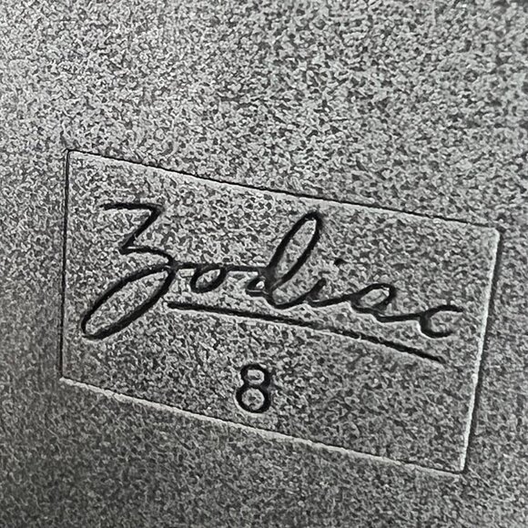 Zodiac Womens Leena Black Slip On Strappy Buckle Size 8 Block Heel Sandals - Picture 9 of 9